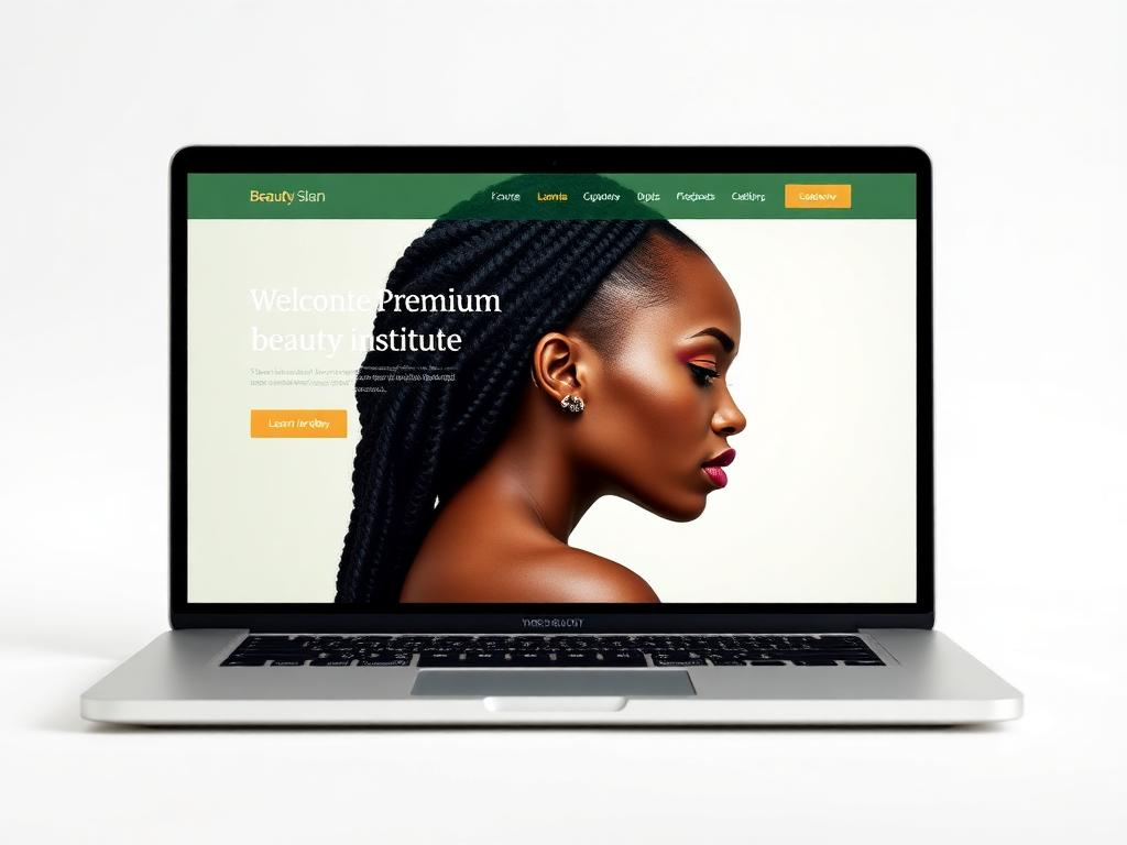 Aperçu du template Teranga Beauté