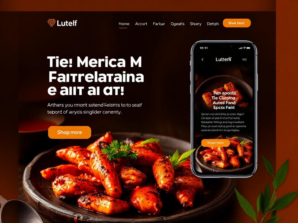 Aperçu du template Thiéboudienne Express
